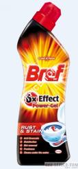Płyn do WC Bref 750 ml Tornado Rdza i brud