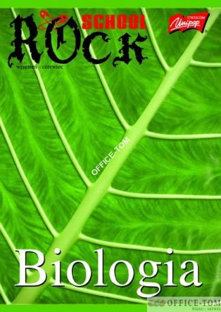 Zeszyt okładka laminowana A5, 60k., kratka, biologia Unipap