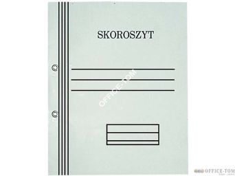 Skoroszyt oczkowy biały A4 pełny 300g/m2, opakowanie 50 szt.