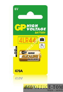 Bateria alkaliczna wysokonapięciowa GP; PX28A / 4LR44; 6.0V GPPBA47AF001