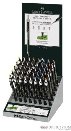 Ołówek automatyczny Tk-Fine 97.. Display Mix 40 szt. FABER-CASTELL