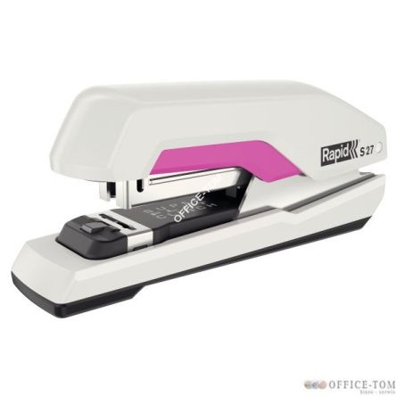 Zszywacz Rapid Supreme S27 biało-różowy 30k Rapid