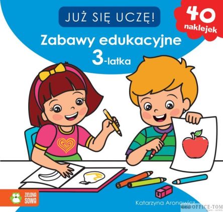 Książka nowe, rozwijające serię dla 2-latka Zielona Sowa