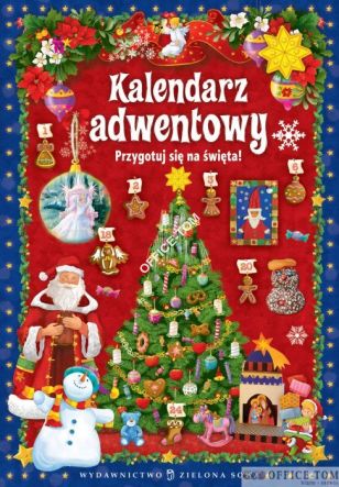 Książka KALENDARZ ADWENTOWY 9788378955849 Zielona Sowa