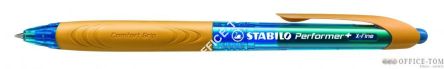 Długopis STABILO Performer+ 0,35 mm, niebieski/pomarańczowy