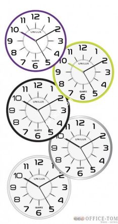 Zegar UNILUX POP 285CM Ø zielony