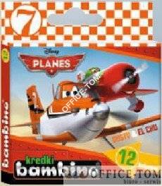 Plastelina 12 kolorów PLANES DISNEY St.Majewski