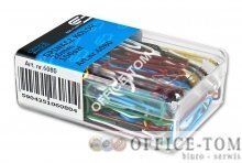 Spinacz E&D PLASTIC kolorowy 26mm 50szt