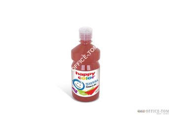 Farba tempera Premium 500ml, brązowy Happy Color