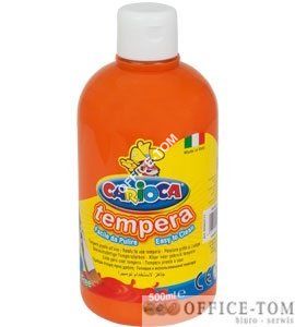 Farba TEMPERA pomarańczowa CARIOCA 500ml