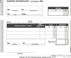 Dowód sprzedaży MICHALCZYK I PROKOP A6 80 kartek