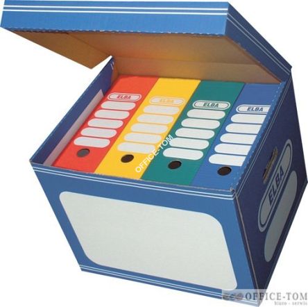 Karton archiwizacyjny ELBTRIC COL A4 MASTER niebieski