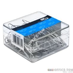 Spinacz metal 32 mm (70) 6047 E&D PLASTIC plastikowe pudełko