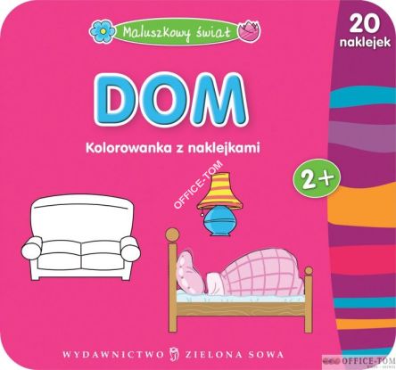 Książka MALUSZKOWY ŚWIAT-Dom 9788378955214 Zielona Sowa