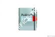 Executive Project Book Metalic A4  srebrny, rózowy, niebieski (3 szt mix kolorów) PUKKA - 5