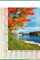 Kalendarz B-1 plakatowy (10)TELEG. P08 JEZIORO