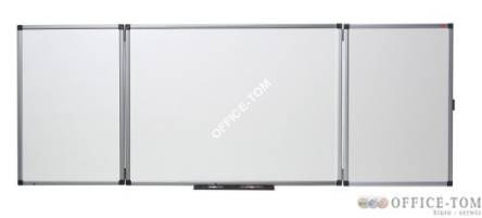 Tablice NOBO suchościeralne-magnetyczne typu TRYPTYK 120 x 90 cm  (otwarta 240 x 90 cm)
