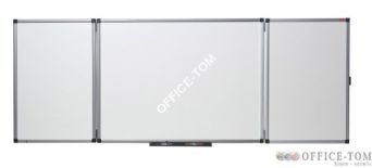 Tablice NOBO suchościeralne-magnetyczne typu TRYPTYK 120 x 90 cm  (otwarta 240 x 90 cm)