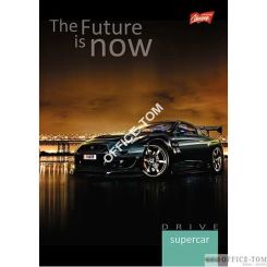 Brulion w twardej oprawie A5, 96k., krata mix Unipap