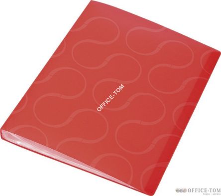 Album prezentacyjny 40 kieszenie czerwony 0410-0033-05 Panta Plas OMEGA