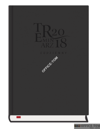 Terminarz Codzienny czarny T-255T-01-V Michalczyk i Prokop