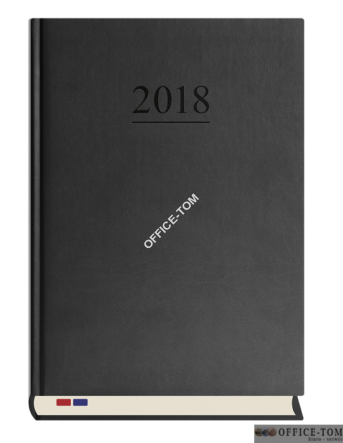 Terminarz A5 MENADŻERA czarny 1 dzień/1-nej stronie T-203V-V Michalczyk i Prokop