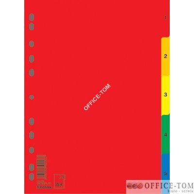 Przekładka Donau PP A4 KOLOR 1-5