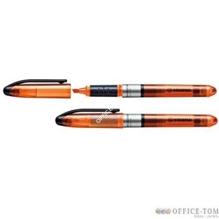 Zakreślacz STABILO NAVIGATOR z systemem ciekłego tuszu pomarańczowy