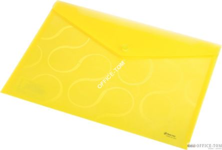 Teczka kopertowa A4 OMEGA przezroczysta żółta 0410-0031-06 Panta Plast