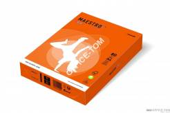 Papier xero MAESTRO COLOR A4 80 OR43 pomarańczowy