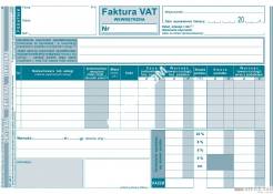 Faktura VAT MICHALCZYK I PROKOP A5 40 kartek
