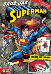 Książka Superman - gry i zabawy (figurki, karty i maski do wypchnięcia) Zielona Sowa