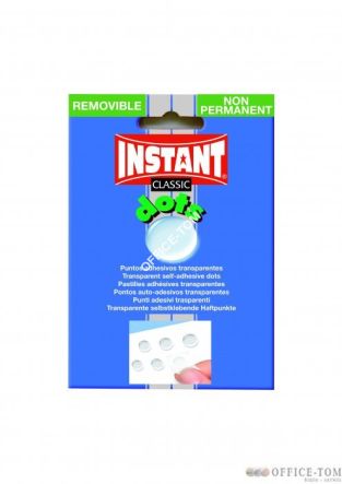 Żelowe kropki klejowe odklejalne, opakowanie arkusze 64 żelki,1 sztuka (15) INSTANT