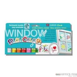 Farby w sztyfcie PlayColor Window One 6 kolorów