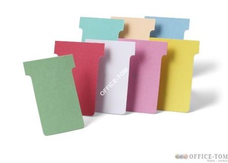 Karteczki NOBO T-card, rozmiar 2 - 60mm, zielone 100 szt.