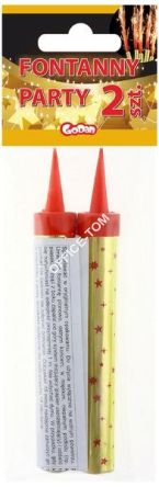 Fontanna tortowa 10cm 2szt. KZ-FTZ2, Godan