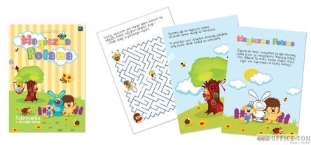 Kolorowanka B5 16 MAGICZNA POLANA INTERDRUK 6595