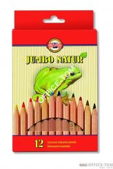 Kredki JUMBO 2172N12 natural KOH-I-NOOR