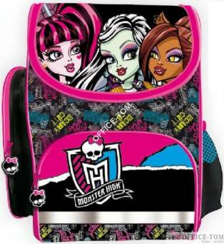 Tornister szkolny 16\" MONSTER HIGH ST.MAJEWSKI