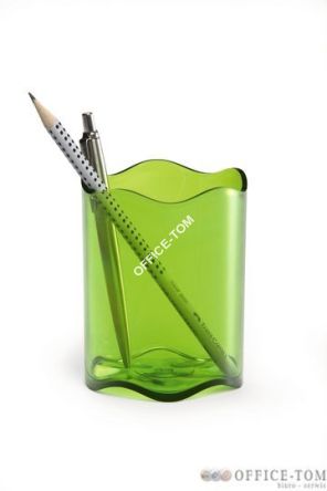 Pojemnik DURABLE na długopisy TREND przezroczysty jasnozielony