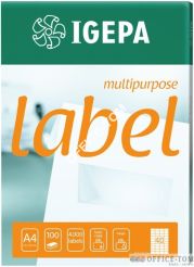 Etykieta samoprzylepna 105,0X57,0 IGEPA