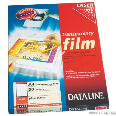 Folie do druk. laser. kolorowych, gładka - 125 mic., A4 ESSELTE DATALINE