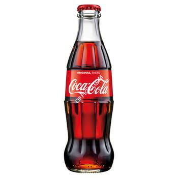 Napój gazowany Coca-Cola Zero w szklanej butelce 250ml