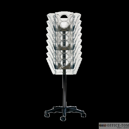 Stojak obrotowy na katalogi Leitz, czarny