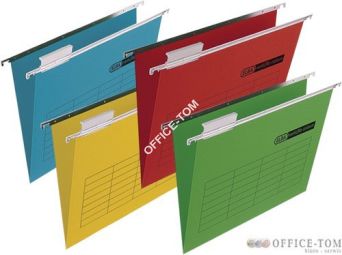 Teczka wisząca VERTIC ULTIMATE FILE wzmocniona, czerwona 100331099 ELBA