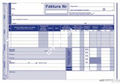 Faktura VAT MICHALCZYK I PROKOP A5 81 kartek