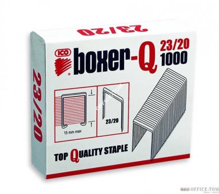 Zszywki BOXER Q 23/20