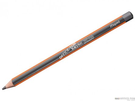 OŁÓWEK z gumką BLACKPEPS JUMBO HB pudełko z zawieszką