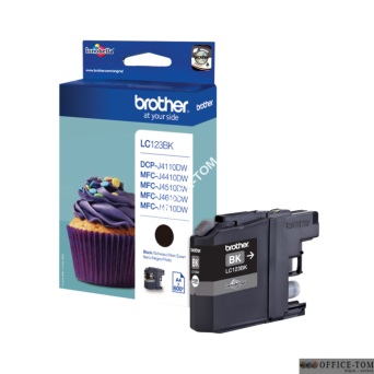 Tusz BROTHER (LC123BK) czarny 600str