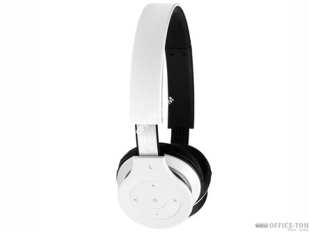 Słuchawki bezprzewodowe z mikrofonem TRACER BEAT BT 3.0 White Bluetooth